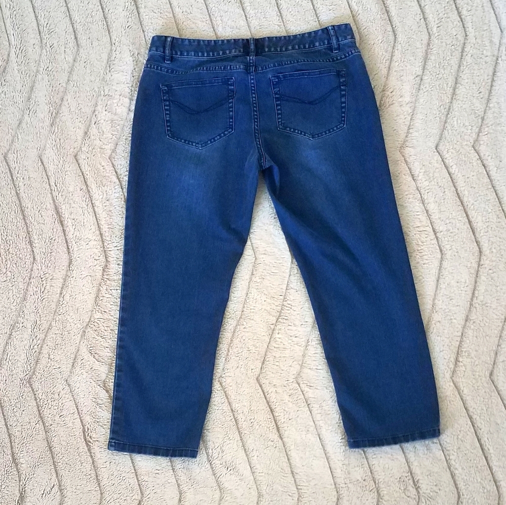 J. Jill Cropped Mid Rise Jean - Picture 3 of 9